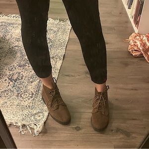 Vintage Keds suede ankle booties